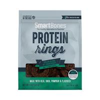 SmartBones Protein Rings with Real Duck, Pumpkin &amp; Flaxseed Treat for Dogs I031147