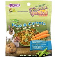 Brown&#39;s Tropical Carnival Peas &amp; Carrots 3.5oz I031350
