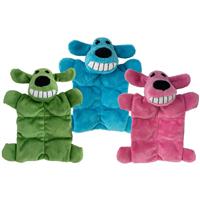 Multipet Minipet Loofa Squeaker Mat Dog Toy I031377