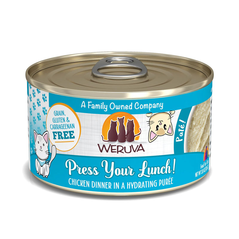 WERUVA Press Your Lunch! Chicken Dinner in a Hydrating Pur&#233;e 3.0 oz. I031639