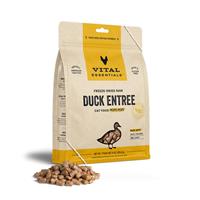 Vital Essentials Freeze-Dried Raw Duck Entree Cat Food Mini Nibs 8 oz