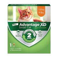 Advantage XD for Small Cats 1.8-9 lbs I031714b
