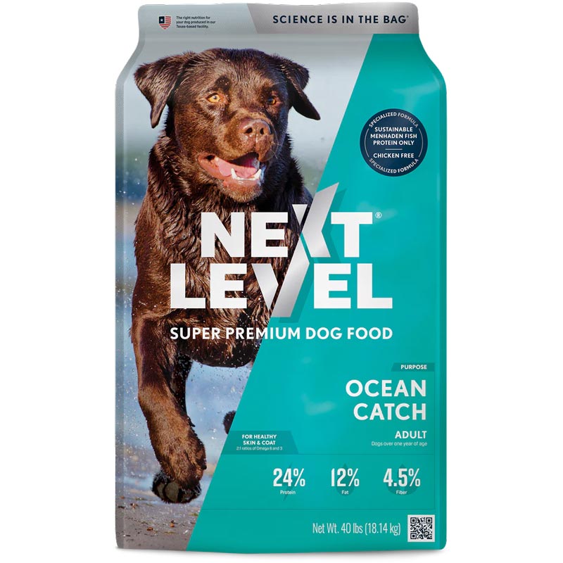 Next Level Ocean Catch Dry Dog Food 40 lbs.