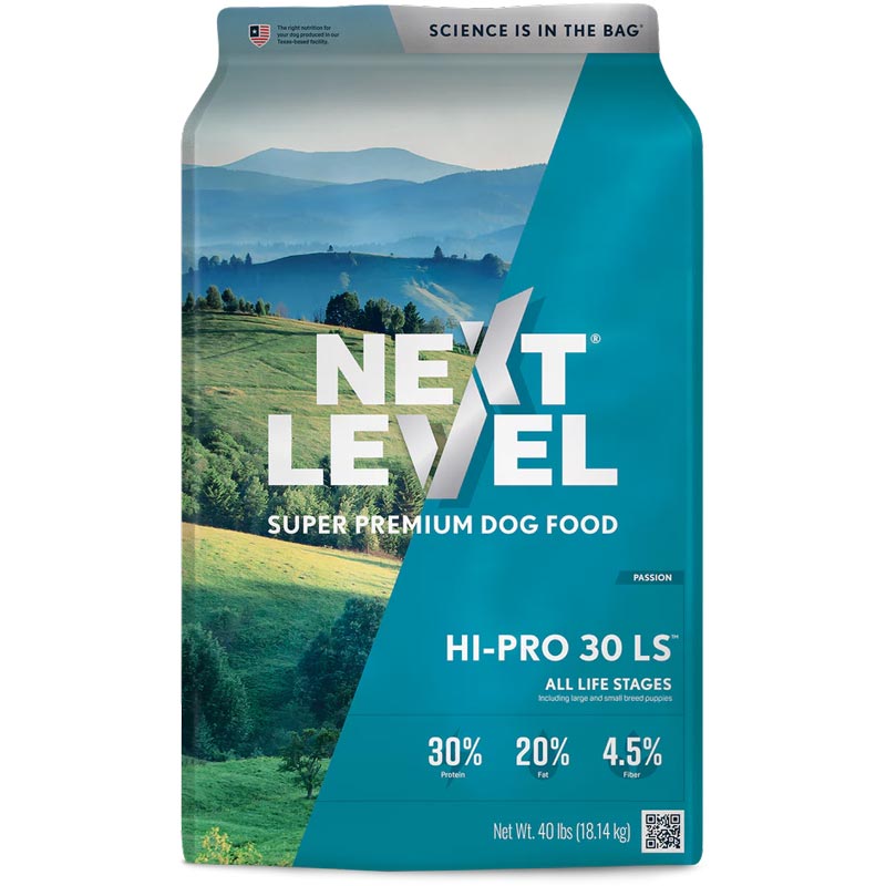 Next Level Hi-Pro 30 LS Dry Dog Food 40 lbs.