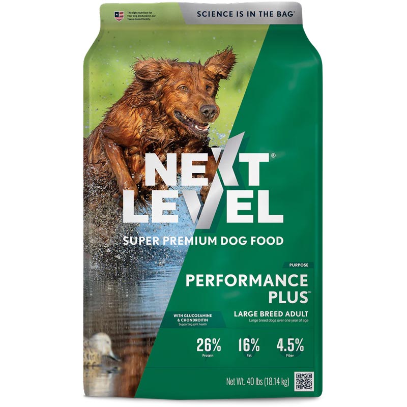 Next Level Performance Plus Dry Dog Food 40 lbs.