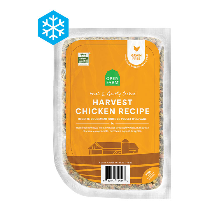 Open Farm Fresh &amp; Gently Cooked Harvest Chicken Recipe 16 oz