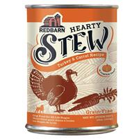 Redbarn Hearty Stew Turkey &amp; Carrot Recipe Canned Dog Food 12 oz