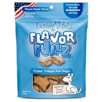 Loving Pets Flavorfullz Dog Treats Peanut Butter 6oz