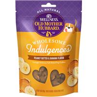 Old Mother Hubbard Wholesome Indulgences Peanut Butter &amp; Banana Flavor Dog Treats 10 oz. I031941