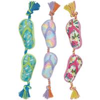 Multipet Margaritaville Flip Flop Rope Toy I031965
