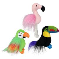 Multipet Margaritaville Tropical Birds Dog Toy I031966