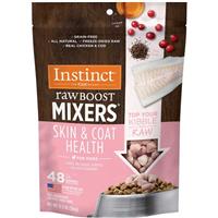 Instinct Raw Boost Mixers Skin and Coat Health Recipe Grain-Free Freeze Dried Dog 12.5oz I032043