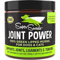 Super Snouts Joint Power 100% Green Lipped Mussel for Dogs &amp; Cats I032070