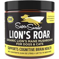 Super Snouts Lion&#39;s Roar Organic Mushrooms for Dogs &amp; Cats 75g I032082