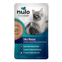 Nulo Cat Freestyle Grain Free Silky Mouse Yellowfin Tuna and Shrimp Recipe 2.8oz I032186