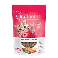 Fruitables Salmon Flavor with Cranberry Cat Treats 2.5oz I032301