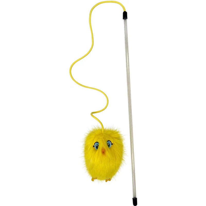 KONG Teaser Chirpz Chick Wand Cat Toy I032326