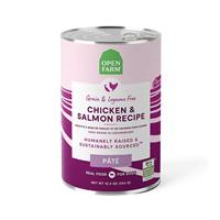 Open Farm Chicken &amp; Salmon Pate Food for Dogs 12.5oz