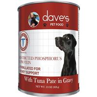 Dave&#39;s Canned Phosphorus Tuna Pate for Dogs 13.2 oz