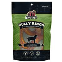 Redbarn All-Natural Bully Rings Dog Chews 3 ct