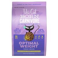 Tiki Cat Born Carnivore Optimal Weight Turkey Recipe 2.8lbs  I032678