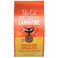 Tiki Cat Born Carnivore Indoor Health Chicken &amp; Turkey Meal 3lbs I032680
