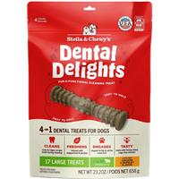 Stella &amp; Chewy&#39;s Dental Delights 23.3 oz Large 17 ct