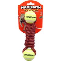 Mammoth Flossy Chews Premium EXTRA Twister Bone with Tennis Balls
