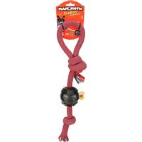 Mammoth TireBiter Ball with Treat Station &amp; EXTRA Pull Tug 20 in