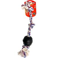 Mammoth TireBiter Ball with 3 Knot Rope Bone 20 in