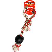 Mammoth TireBiter Ball with Pull Tug 20 in
