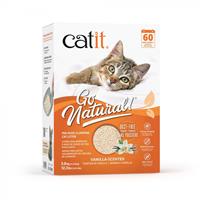 Catit Go Natural Pea Husk Clumping Cat Litter Vanilla Scented 13 lbs. I024965
