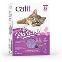 Catit Go Natural Pea Husk Clumping Cat Litter Lavender Scented 13 lbs. I024966