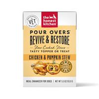 The Honest Kitchen Pour Overs Revive &amp; Restore Chicken &amp; Pumpkin Stew Meal Enhancer for Dogs 5.5 oz