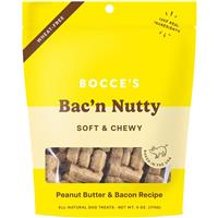 Bocce&#39;s Bac&#39;n Nutty Soft &amp; Chewy Treats 6 oz