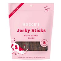 Bocce&#39;s Bakery Beef Carrot Jerky Food Topper 4oz  I032863