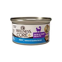 Wellness CORE+ Skin &amp; Coat Health Salmon &amp; Sardine Recipe 2.8 oz