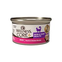 Wellness CORE+ Skin &amp; Coat Health Duck &amp; Chicken Recipe 2.8 oz
