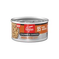 ORIJEN Chunks &amp; Shreds Original Entree in Bone Broth for Cats 3 oz. I032980