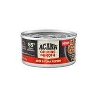 ACANA Chunks in Broth Beef &amp; Tuna Recipe for Cats 3oz. I032987