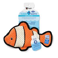 SpunkyPup Clean Earth Recycled Clownfish Toy I033184