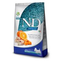Farmina N&amp;D Ocean Cod, Pumpkin and Orange Recipe for Adult Dog Mini 5.5 lbs I033207
