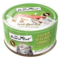 Fussie Cat Super Premium Chicken with Duck in Goat Milk Gravy 2.47 oz. I033310