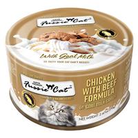 Fussie Cat Super Premium Chicken with Beef in Goat Milk Gravy 2.47 oz. I033311