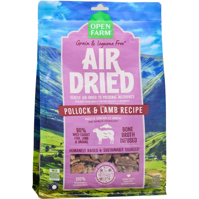 Open Farm Air Dried Pollock &amp; Lamb Recipe Dry Dog Food