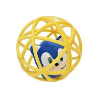 Multipet Sonic the Hedgehog Cage Ball Cat Toy 4&quot; I033577