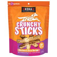 KOHA Crunchy Sticks Chicken &amp; Rice Recipe Dog Treats 10.58 oz. I033639