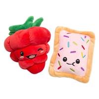 SnugARooz Poptart &amp; Raspberry Dog Toys I033721