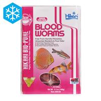 Hikari Blood Worms Frozen Fish Food 3.5 oz