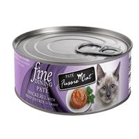 Fussie Cat Fine Dining Mackerel &amp; Beef Pate 2.8oz I029563